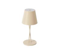 Lindby LED Luminaire de terrasse Janea à intensité variable (Moderne) en Beige Métal (1 lampe,à)