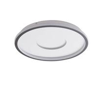 Lindby LED Plafonnier Edenia en Noir e. a. pour Salon & Salle à manger (1 lampe,à), Eclairage Lampe Luminaire Plafond Eclerage Interieur