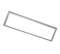 Panneau LED Livel Lindby, dimmable, gris, Cuisine, Aluminium, Moderne, Plafonnier LED
