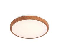 Lindby LED Plafonnier Mynte (Moderne) en Marron e. a. pour Salon & Salle à manger (1 lampe,à), Eclairage Lampe Luminaire Plafond Eclerage