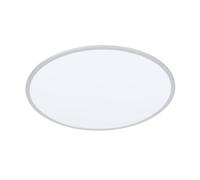 Lindby LED Plafonnier Narima (Moderne) en Gris e. a. pour Cuisine (1 lampe,à), Eclairage Lampe Luminaire Plafond Eclerage Interieur