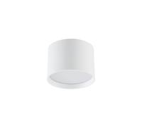 Lindby LED Plafonnier Nivoria (Moderne) en Blanc Aluminium e. a. pour Salon & Salle à manger (1 lampe,à), Luminaire Lampe Plafond Eclerage Eclairage Interieur