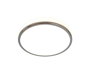 Lindby LED Plafonnier Salle De Bain Lyss (Moderne) en Blanc Verre e. a. pour de bain (1 lampe,à), WC Luminaire Lampe Plafond Eclerage