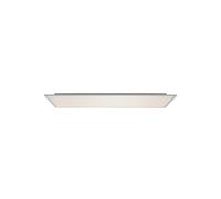 Lindby LED Plafonnier Zento (Moderne) en Gris e. a. pour Cuisine (1 lampe,à), Eclairage Panneau Luminaire Lampe Plafond Eclerage Interieur