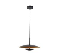 Lindby LED Suspension Tiama (Moderne) en Noir Métal e. a. pour Salon & Salle à manger (1 lampe,à), lampe plafonnier suspension