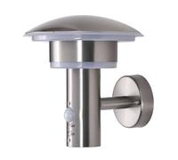 LED Applique extérieure Lillie (Moderne) en Gris Inox (1 lampe,à), pour mur extérieur/façade de maison, terrasse und balcon