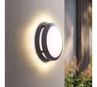 Lindby - Liren LED Smart Extérieur Applique Murale Gris