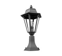 Borne lumineuse extérieur Edana Lindby, dimmable, noir, Aluminium, Moderne, Luminaire extérieur