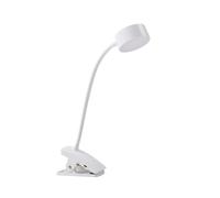 Lindby - Maori LED Portable Lampe de Table w/Pince Blanc