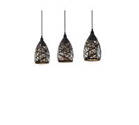 Lindby - Marcello 3 Suspension Black/Gold