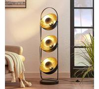 Lindby - Muriel 3 Lampadaire Black/Gold