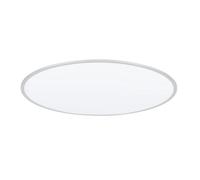Lindby - Narima LED Plafonnier 4.000K Ø100 White/Silver