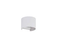 Lindby - Nivar Round LED Applique Murale d'Extérieur White