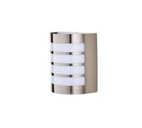 Lindby - Noyan Applique Murale d'Extérieur Stainless Steel