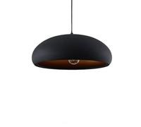 Lindby Plafonnier Gerwina à intensité variable (Moderne) en Noir Métal e. a. pour Salon & Salle manger (1 lampe,à E27), Luminaire Plafonnier, Lampe Plafond, Eclerage Eclairage Interieur
