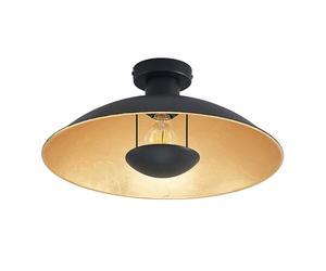 Lindby Plafonnier Narisara à intensité variable (Moderne) en Noir Métal e. a. pour Salon & Salle manger (1 lampe,à E27), Luminaire Lampe Plafond Eclerage Eclairage Interieur
