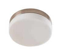 Lindby Plafonnier Salle De Bain Amilia à intensité variable (Moderne) en Métal e. a. pour de bain (à 2 lampes, E27), WC, Luminaire Plafonnier, Lampe Plafond, Eclerage Plafond