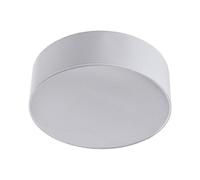 Lindby Plafonnier Tissu Sebatin à intensité variable (Moderne) en Blanc Textile e. a. pour Chambre coucher (à 3 lampes, E27), Luminaire Plafonnier, Lampe Plafond, Eclerage Eclairage