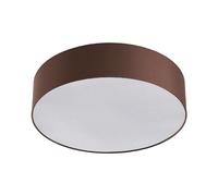 Lindby - Sebatin Plafonnier Ø50 Brown/White/Nickel