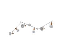 Lindby Spot Fridolin à intensité variable (Moderne) en Blanc Métal e. a. pour Cuisine (à 6 lampes, E14) Lampe encastrable plafonnier applique