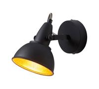 Lindby Spot Julin à intensité variable (Moderne) en Noir Métal e. a. pour Salon & Salle manger (1 lampe,à E14), Lampe encastrable, plafonnier, applique