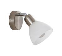 Lindby Spot Paulina à intensité variable (Moderne) en Gris Métal e. a. pour Salon & Salle manger (1 lampe,à E14), Lampe encastrable plafonnier applique