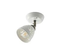 Lindby Spot Sanrike à intensité variable (Traditionnel) en Blanc Céramique e. a. pour Salon & Salle manger (1 lampe,à E14), Lampe encastrable plafonnier applique