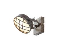Lindby Spot Tamin à intensité variable (Modern, Industriel) en Marron Métal e. a. pour Salon & Salle manger (1 lampe,à G9) Lampe encastrable plafonnier applique