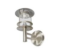 Lindby - Sumaya LED Solaire Applique Murale Stainless Steel/Clear