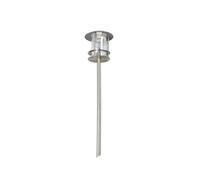 Lindby - Sumaya LED Solaire Lampe de Jardin Stainless Steel/Clear