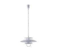 Suspension luminaire Nadija Lindby, dimmable, blanc, Cuisine, Métal, Scandinave, Suspension