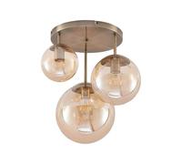 Lindby - Teeja Cluster Plafonnier Amber