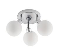 Lindby - Zaniba 3 Round Plafonnier Chrome