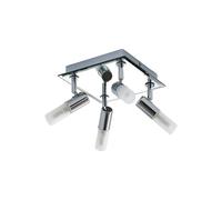 Lindby - Zela 4 Plafonnier Chrome/White