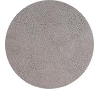 LindDNA dessous de verre CIRCLE 8 pièces cuir Hippo Ø 10 cm dans de nombreuses couleurs, LindDNA:Anthracite-Grey