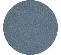 LindDNA dessous de verre CIRCLE 8 pièces cuir Hippo Ø 10 cm dans de nombreuses couleurs, LindDNA:Light Blue