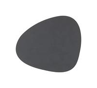 LindDNA Set de Table Curve L Anthracite, Cuir, Carte (Language_Tag -> de_DE), 42 cm