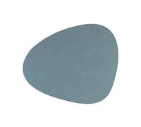 LindDNA Sets de table en cuir, Bleu clair