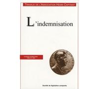 L'indemnisation Journées québécoises 2004 - Collectif - Societe Legislation Comparee - broché - Etude