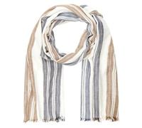Lindenmann Men's Scarf/Textile Scarf for Men white, beige, blue