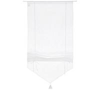 Linder 0171 /10/338 Store Pointe Relevable Aspect Lin Blanc Passe Tringle 58 x 165 cm