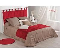 LINDER 0509/29/807/160 Monaco Tête de Lit à Pattes Ouatinée Polyester/Coton Blanc 85 x 160 cm