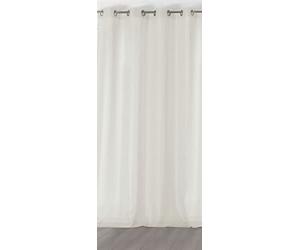 Linder 1013/29/375AB Uni Rideau à Œillets Polyester Nacre 145 x 240 cm