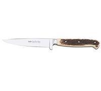 Linder Couteau de Chasse Classic Longueur de la Lame 11 cm Corne de Cerf, 23.1 cm, 161411