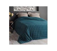 Linder Dessus de Lit Paloma - 250x260cm - Bleu Canard