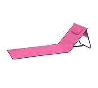 Linder Exclusiv Chaise longue de plage pliable Rose