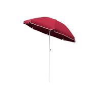 Linder Exclusiv Parasol de jardin 200 cm Rouge foncé