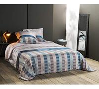 Linder Jeté de lit, 100Pourcentpolyester, Bleu, 250x260