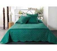 Linder Jeté de lit, 100Pourcentpolyester, Vert, 230x250