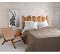 LINDER Jeté de lit Vercors Coloris Taupe en 230x250cm